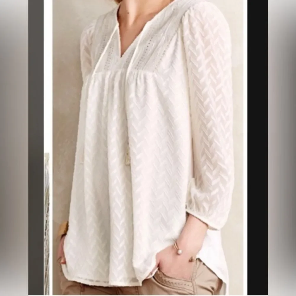 One September Attylie Textured Tassel Tunic